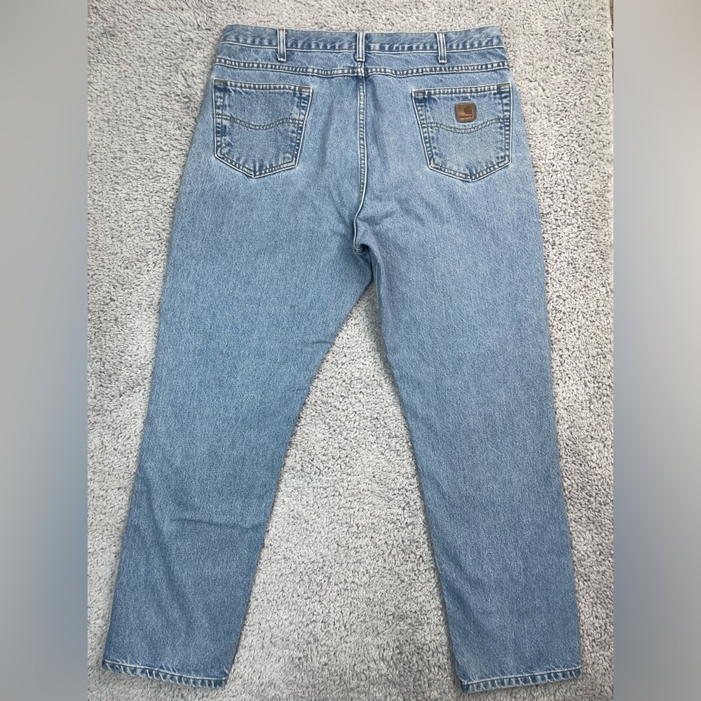 Carhartt Jeans Mens 40 x 32 Traditional Fit Work Utility Country Streetwear - Picture 3 of 5